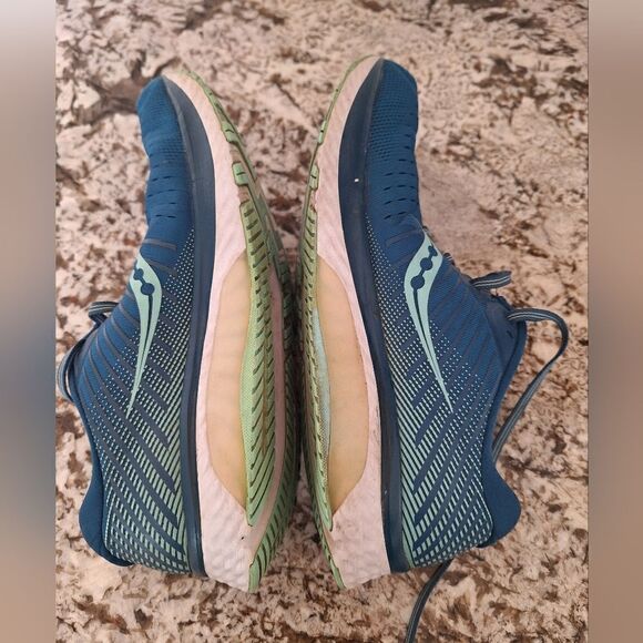 Saucony Guide  13 running blue sneakers size 10.5‎ - Picture 7 of 8